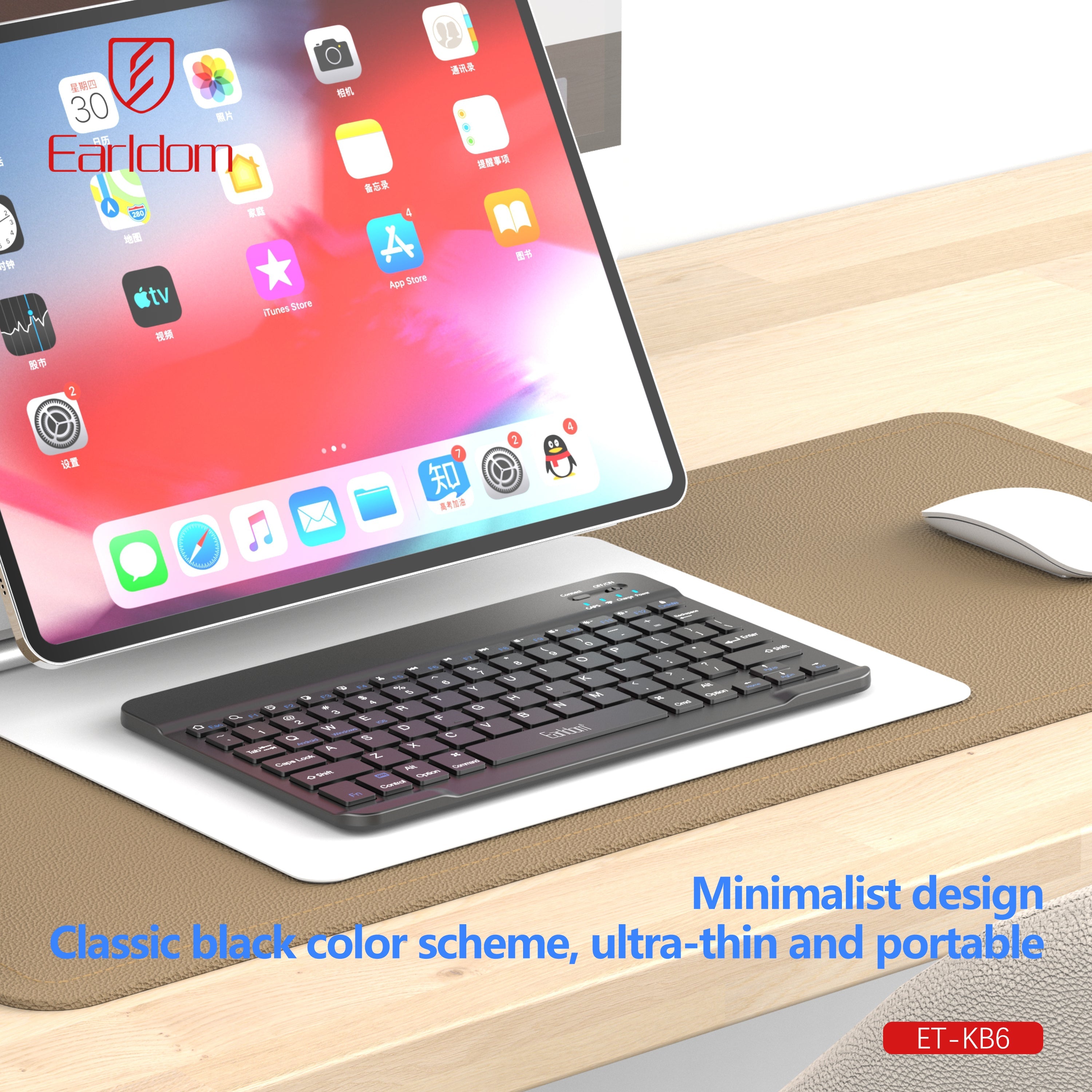 Bluetooth Keyboard ipad ET-KB6 Bluetooth Keyboard ipad ET-KB6